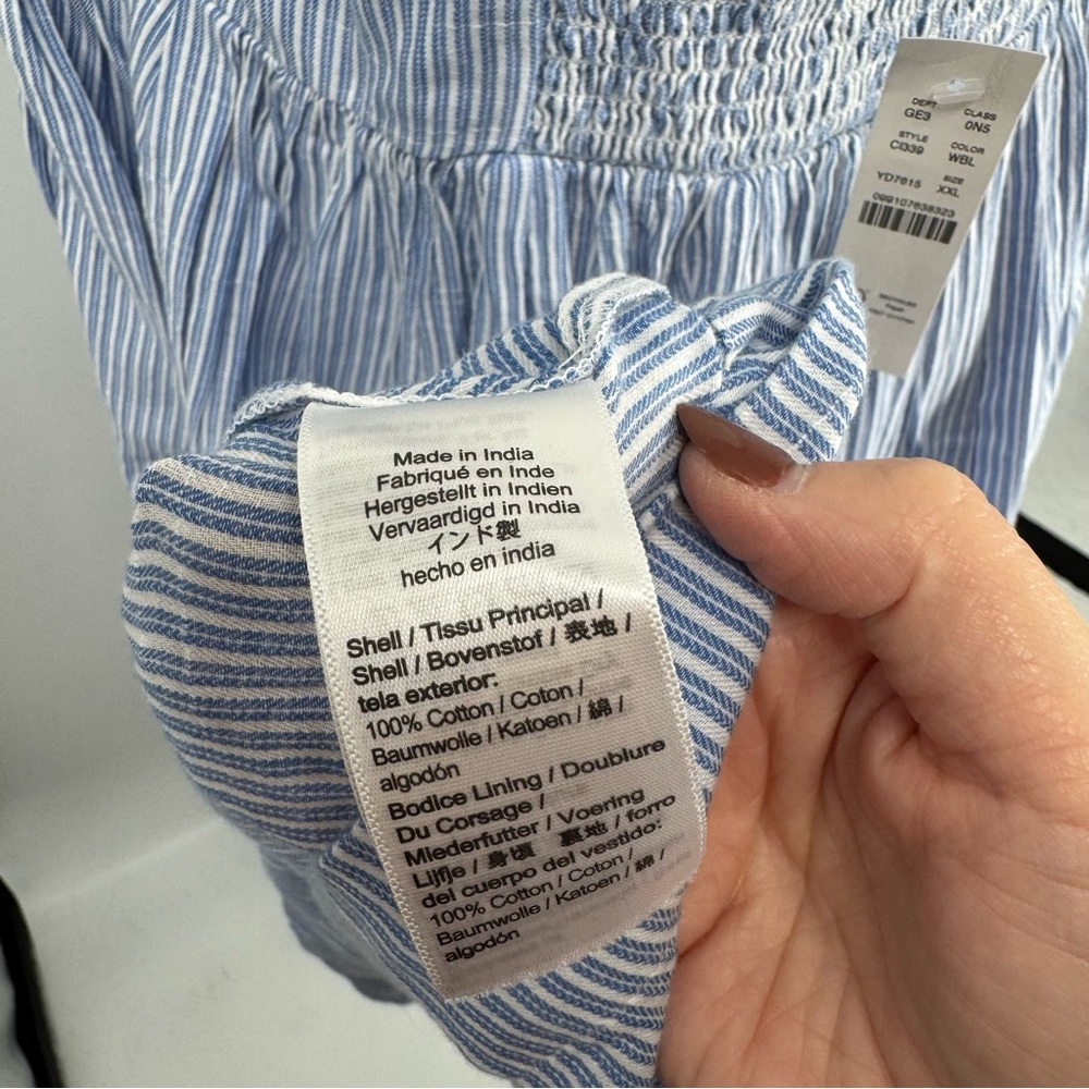 J. Crew Light Blue Strapless Maxi Dress - Picture 11 of 15